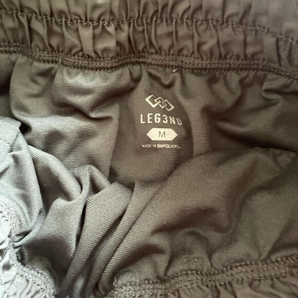 Leg3nd dark green shorts high waisted active shorts running medium - Picture 3 of 8